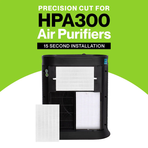 Six Premium HEPA Filter Set For HPA300 Air Purifier Replacement Filters With Eight Activated Carbon Prefilters Fits Honeywell