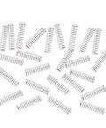 Premium 150Pcs 304 Stainless Steel Compression Springs Set For DIY Projects, Small Pen Springs In 4-6Mm Outer Diameter, 10-30Mm Length, Wire Diameter 0.3-0.5Mm, Durable Reusable Kit For Gadgets, Electronics, And Crafts, assorted springs