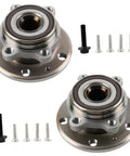 Front Wheel Bearing Hub Assembly Five Lug With ABS Compatible With Audi TT Quattro 2008 2015 A3 2009 2013 Q3 2015 2018