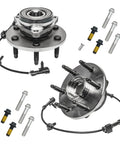 4X4 Front Wheel Bearing Hubs Kit For Chevy Silverado GMC Sierra Express Savana Yukon XL 1500 2500 Tahoe Escalade ESV EXT