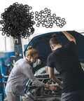 500 Piece Wave Spring Washer Gasket Set For Automotive Home And Shop Use Beefed Up Load Distribution And Thrust Applications Ideal For Precision Engineered Fastening Solutions, black spring steel washers over car repair