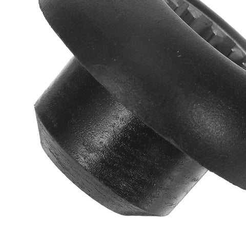 Beefed Up 4 Pack Drive Socket Replacement Part For Soy Milk Makers And Smoothie Blenders Black Plastic Coupler With Quick Install And Serious Blending Power For Your Kitchen, black drive socket close-up