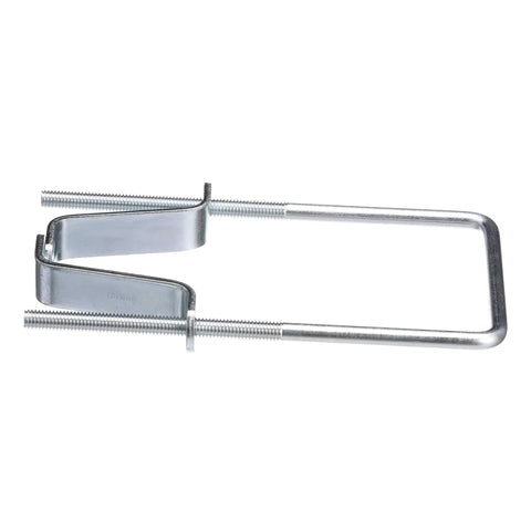 U Bolt Style Tire Carrier For Trailer Tongue Or Frame Mount Fits Four Or Five Lug Rims Holds Eight To Fifteen Inch Tires