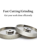 Six Inch CBN Grinding Wheel For High Speed Steel Tools One Inch Wide Half Inch Arbor Diamond Grit 180 Electroplated Bond