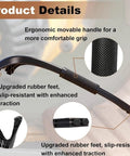 Close-up of Rubber Push Stick With Hold Down Clamp Set showing ergonomic handle and slip-resistant rubber feet