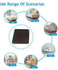 Heavy Duty Square Rubber Furniture Caster Cups Set Of Four Delivering A Rock Solid Non Skid Floor Grip To Lock Your Couch And Dining Chairs Dead In Their Tracks brown rubber pad displayed among furniture scenarios.