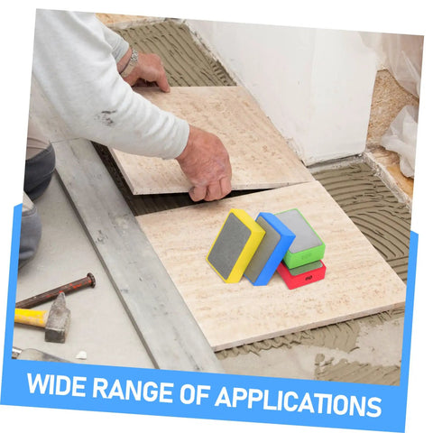 Handheld Diamond Sanding Pads For Ceramic Tiles And Marble Polishing Rock Stone Edge Trimming Block Kit Easy Grip