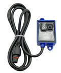 6 Pin Racing DC CDI Box With A7TC Iridium Spark Plug For GY6 50cc 125cc 150cc 200cc 250cc Scooters Moped ATV With 1m Wire