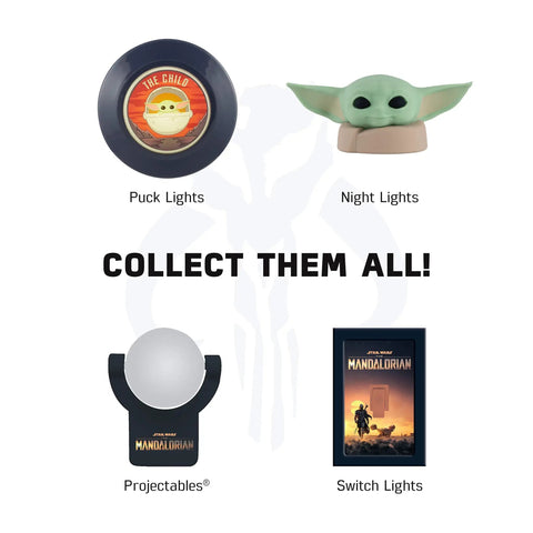 Baby Yoda Night Light Plug In With Dusk To Dawn Sensor Grogu The Child LED Lamp For Kids Rooms Mandalorian Themed Nightlight collection