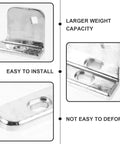 Replaceable Stainless Steel Refrigerator Freezer Door Hinge For Four To Six Door Freezers With 35mm Shaft, Easy Install, Durable