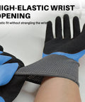 Heavy Hitter Insulated Work Gloves ASTM D120 Certified 1000V Electrical Safety Gear with high-elastic wrist opening for comfort.