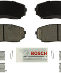 Blue Ceramic Brake Pad Set With Hardware Front For Ford Edge Lincoln MKX Mazda CX5 CX7 CX9 Quiet Stops On A Dime Kit