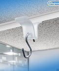 Clear Ceiling Grid Clips And S-Hook Hanging Kit, 50-Piece Drop Ceiling Decor Set for classrooms, offices, and retail signs