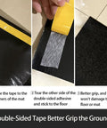 Installation steps for Heavy Duty Garage Floor Mat 36x60 Inches Absorbs Oil And Liquids With Waterproof Backing Protects Garage Floors