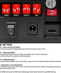 Mode settings panel for Top Shelf Dual Bay USB 3.0 External Hard Drive Yields Knockout 44Tb Storage with RAID options.