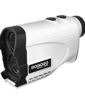 Bang For Your Buck Budget Friendly Golf And Hunting Rangefinder With Seven X Magnification, 1200 Yard Distance, white compact design