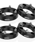 ATV Wheel Spacers 4x137 1.5 Inch Thick 38mm Black 4 Lug 12x1.5 Studs Fit Can Am Maverick Honda 1000R 1000X 1000-3 1000-5 110mm Hub Bore 4 Pack