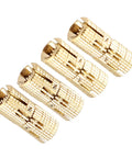 Hidden Barrel Hinge For Jewelry Box And Cabinet Brass Concealed Hinges With 180 Degree Opening Copper Finish Pack Of 4