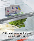 Stay Cool On The Go With Instant Cooling Ice Packs for Outdoor Activities chilling in fridge before use