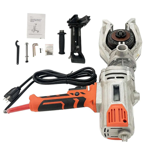 Portable Electric Rebar Socket Screw Wrench With 2600W Pure Copper Motor, accessories and tools included, ready for heavy-duty tasks.