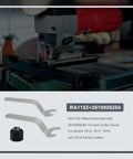 Offset Wrench For No Fuss Router Bit Changes With 1/2 Inch Collet, Fits Bosch 1613 1617 1618 1619 Routers, Quick Bit Swap