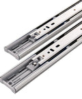 Beefy 16 Inch Drawer Slides Six Pairs Side Mount Ball Bearing Rails For Cabinet Wardrobe Dresser And Kitchen Use 100 Lb Load Capacity
