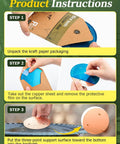 Product instructions for Copper Disc Bird Bath Cleaner For Outdoor Water Fountains And Bowls, 0.6mm Pure Copper.