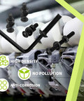 615 Piece M2 Screw And Nut Kit With Hex Socket Button Head Cap Screws Nuts Washers And Bolts in industrial setting