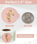 Hot Air Balloon Thank You Stickers For Small Business 500 Self Adhesive Waterproof Envelope Seals Durable Packaging Stickers To Boost Customer Loyalty And Encourage Repeat Buys Eye Catching Shape 1.5-inch size