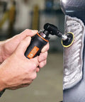 Right Angle Die Grinder 0.5 HP Pneumatic, 14,000 RPM, 1/4 Inch 3-Piece Collet used for sanding in tight corner