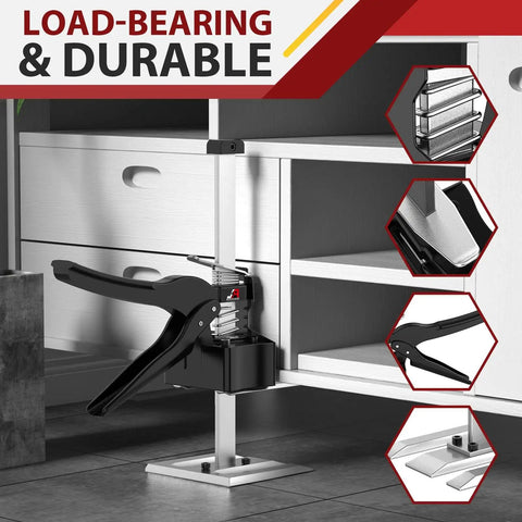 Upgrade Your Home Game With This 2-Pack Labor-Saving Arm Jack Handle, showcasing a heavy-duty lever-based lifting tool.