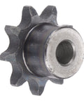 9 Tooth Type B Chain Sprocket Half Inch Pitch 10mm Bore A3 Carbon Steel for ISO 08B Single Strand Sprocket With Hub Extension