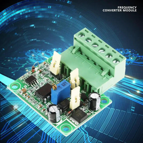 0-10kHz To 0-10V Frequency Converter Module With Optical Isolation For PLC Interface Plug And Play Analog Voltage Conversion