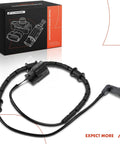 A-Premium rear disc brake pad wear sensor with wiring harness and connector for Jaguar XF/XJ/XK vehicles.