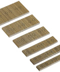 23 Gauge Headless Pins Multi Pack, 3,000 Count, Assorted Lengths With 500 Pieces Each Of 3/8, 1/2, 5/8, 3/4, 1, And 1 3/8 Inches