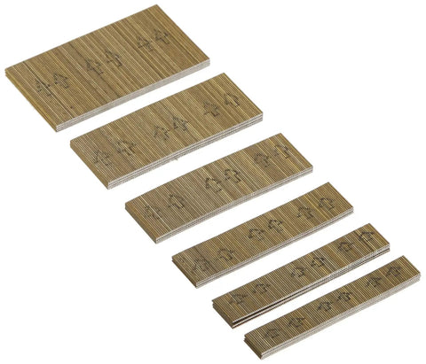 23 Gauge Headless Pins Multi Pack, 3,000 Count, Assorted Lengths With 500 Pieces Each Of 3/8, 1/2, 5/8, 3/4, 1, And 1 3/8 Inches