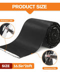 Premium Van Conversion Insulation Roll, Water Repellent Thermal And Sound Deadening Barrier, 16.5 X 315 Inches size detail with thickness 1.18 inches.