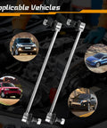 2 Pack Front Stabilizer Sway Bar Links For Ford Escape, Focus, Transit Connect, C-Max, Mazda 3, Volvo C30 C70 S40 V50 Replacement Kit K80880
