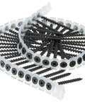 Coiled Duraspin 7 By 2 Inch Drywall To Wood Collated Screws Auto Feed Ready, ideal for quick clean drywall installations.