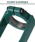 Mortise Drill Bit Adapter 2.09 Inch Sleeve Attachment For Bench Drill Press, durable green iron construction close-up