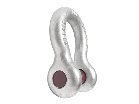 Professional Grade Screw Pin Anchor Shackle with a beefy 1-1/4 inch width and 1-3/8 inch pin for 12 ton load capacity.
