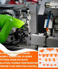 Industrial setup with 20 Piece Hose ID Coolant Nozzle Set For Modular Lines And Fittings, One Quarter Inch Nozzles