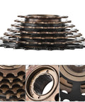 7 Speed Screw On Freewheel For Mountain Bikes Beefy Steel Construction Smooth Quiet Shifting Fits Threaded Hubs Detail View