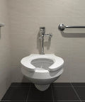 Exposed Sensor Flush Valve For Toilet EZ Gear Driven 1.6 GPF Diaphragm Valve Water Closet Flush System AquaSense Series IP65 Protected Electronics Clog Resistant Built To Last Over 500000 Cycles No Fuss Low Maintenance installed above toilet