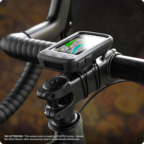Two Pack Stem Mount For Wahoo ELEMNT Bike Computers Fits ROAM BOLT MINI And More Includes Eight Elastic Straps Four Large Four Small For Secure Fit On Stem Or Handlebar Easy View Mounting For Safer Ride.