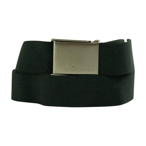 Men's Military-Style Stretch Belt Black One Size Durable Everyday Belt for Work, Outdoor Adventures, Camping, Grilling, Casual Weekend Wear, Adjustable Comfort, Rugged Jeans Essential
