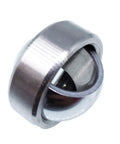 Spherical Plain Radial Bearing GE15C At 15Mm By 26Mm By 12Mm size, solid steel core, close-up view highlighting design features.