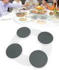 360 Degree Rotating Lazy Susan For Dining Table Round Serving Tray Kitchen Turntable Space Saving Perfect For Family Meals Parties And Entertaining Party Ready And A Real Game Changer For Hosting And Serving With Ease