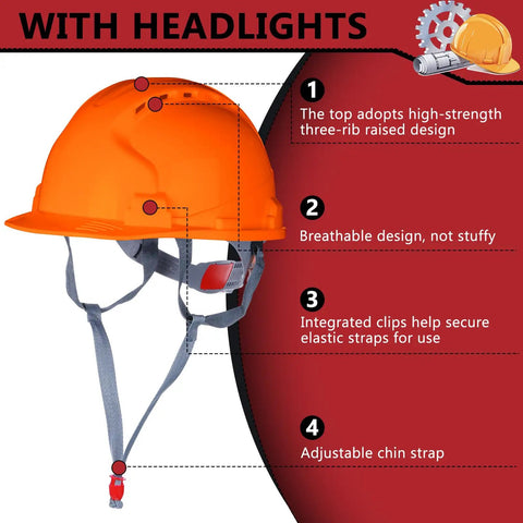 Bulk 20 Pack ABS Hard Hats With Four Point Suspension Heavy Duty Safety Helmets For Trade Crews And Construction Sites Job Site Ready Gear Built Tight For The Daily Grind