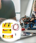 Hands On Light Bulbs In Series Electrical Science Kit For Primary Students Learn Basic Circuits With A Simple Circuit Experiment Set In A Portable Storage Box For Classroom Or Home Projects items with children assembling a circuit robot.
